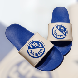 Badelatschen mit bedruckbarer Lasche (für DTF), div. Farben und Größen